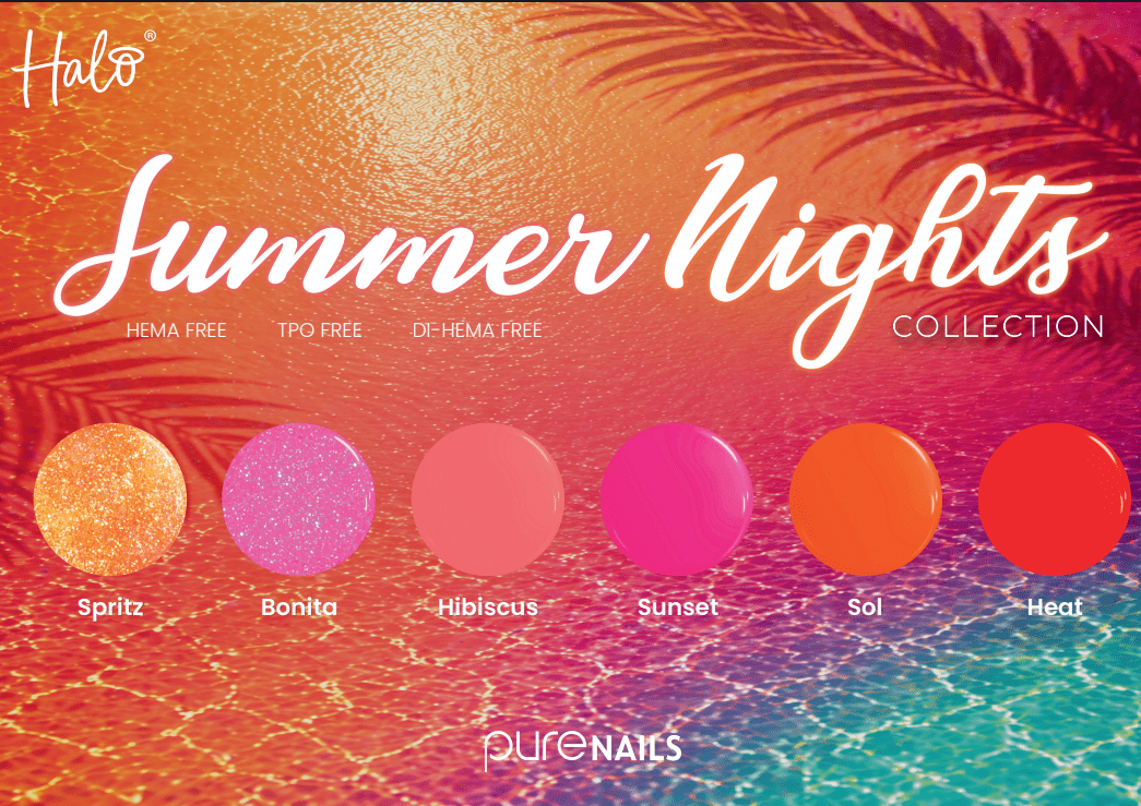 Halo Gel Polish Summer Nights Collection