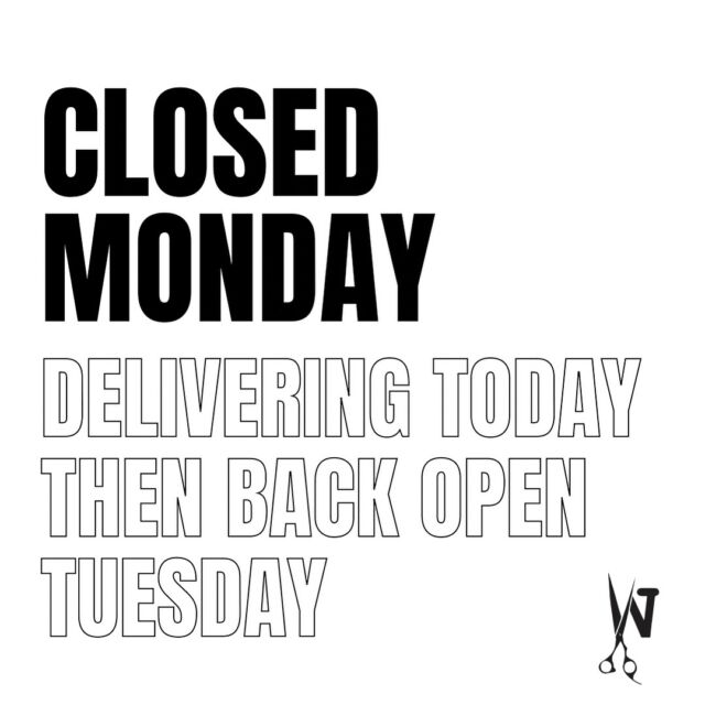 Last day of deliveries until Tuesday guys. Orders before 12 will be with you this afternoon. Any orders after this will be delivered Tuesday now. Have a great bank holiday
#teamwarehouse